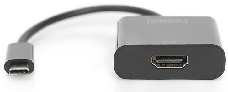 Перехідник DIGITUS USB-C на HDMA UHD 4K, M/F, 0.15 m (DA-70852)