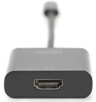 Перехідник DIGITUS USB-C на HDMA UHD 4K, M/F, 0.15 m (DA-70852)