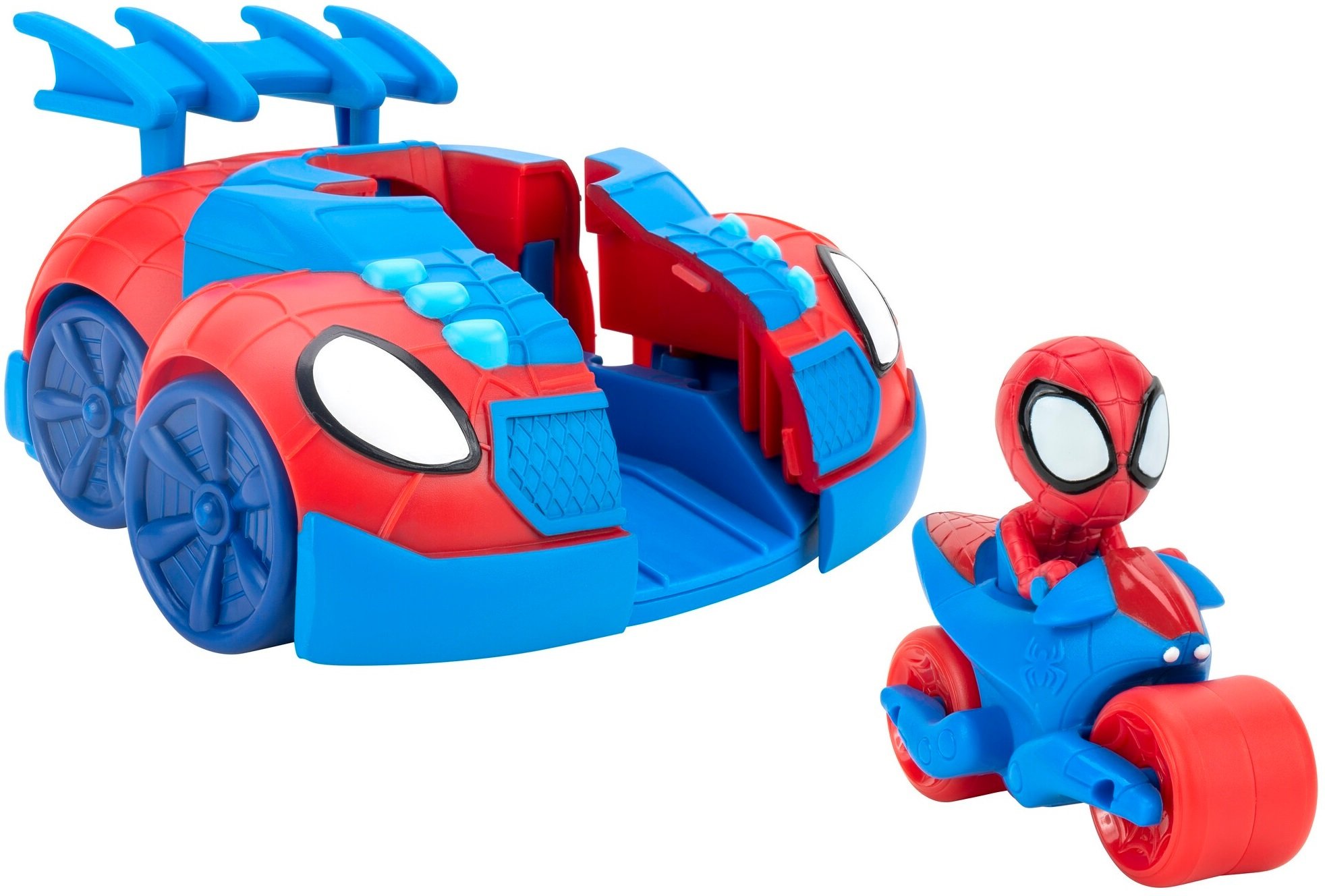 Машинка Spidey Feature Vehicle 2 in 1 Spidey Stealth Strike Vehicle