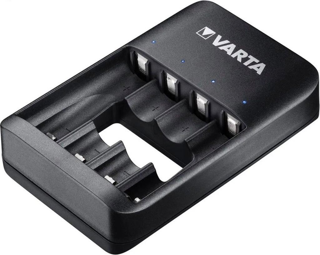 Зарядний пристрій Varta Value USB Quattro Charger + Акумулятор NI-MH AA 2100 мАг, 4 шт. (57652101451)