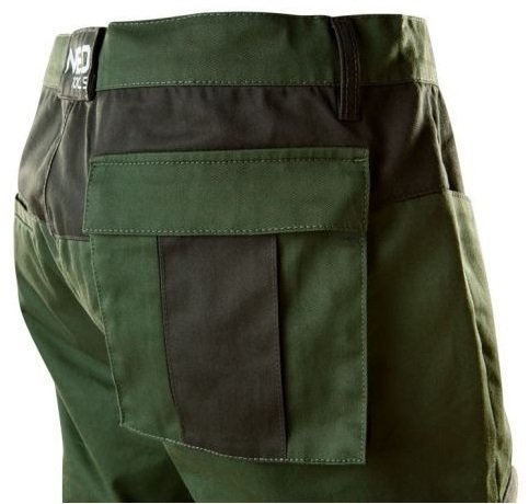 Рабочие штаны Neo Tools CAMO olive, размер L (81-222-L)