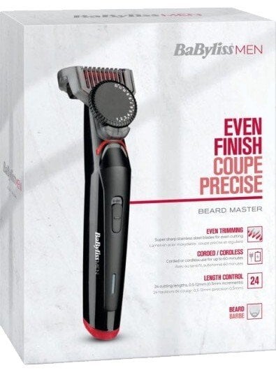 Тример для бороди та вусів Babyliss T861E