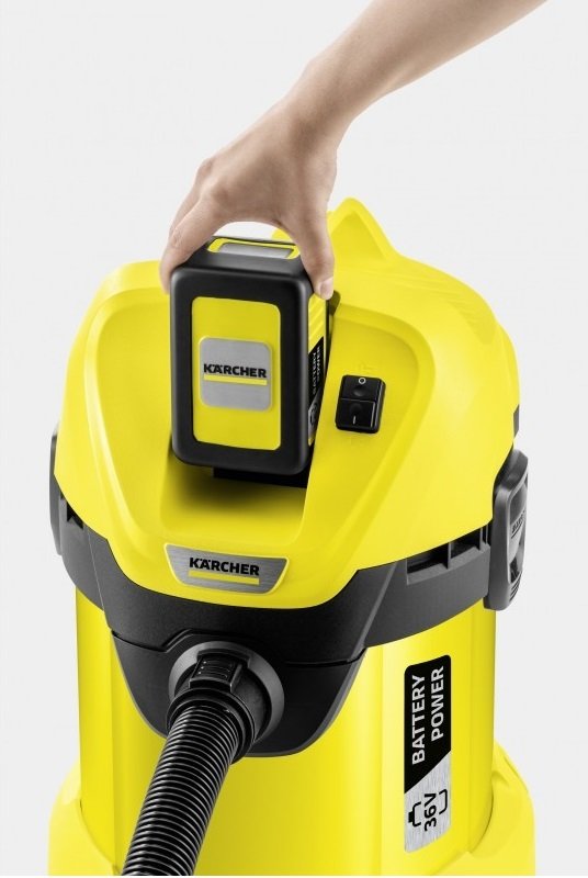 Пилосос Karcher WD 3 Battery акумуляторний без АКБ і ЗП (1.629-910.0)