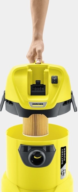 Пилосос Karcher WD 3 Battery акумуляторний без АКБ і ЗП (1.629-910.0)