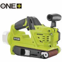 Шлифмашина ленточная Ryobi ONE+ R18BS-0, 18В, аккумуляторная (без АКБ и ЗУ)