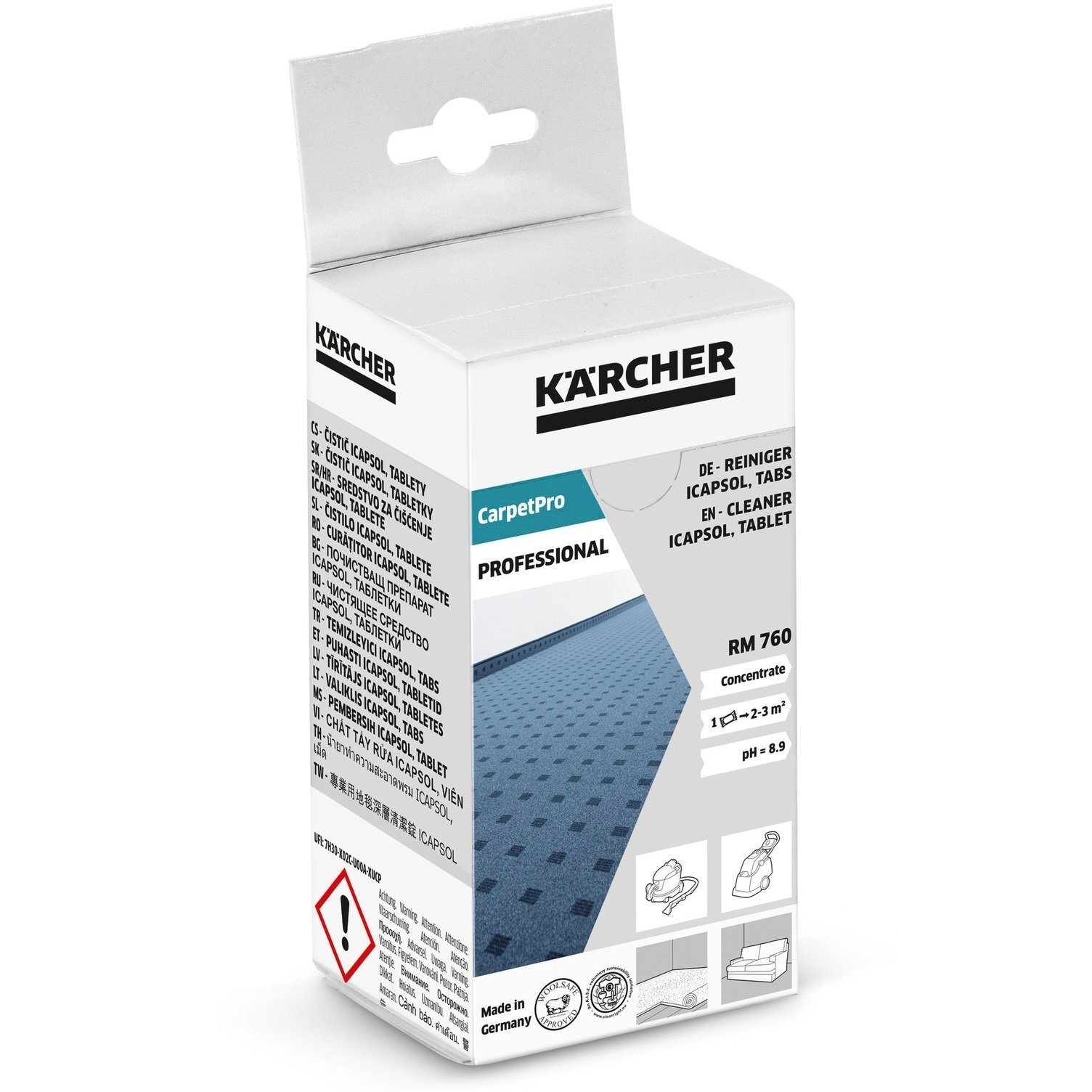 Засіб Karcher CarpetPro iCapsol RM 760 у таблетках.16шт