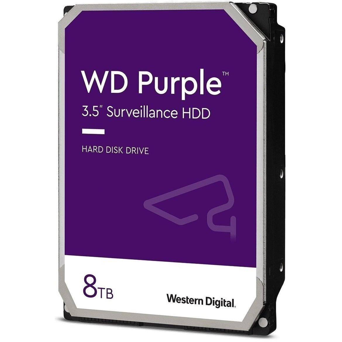 Жорсткий диск внутрішній WD 3.5 "SATA 3.0 8TB 7200 256MB Purple Surveillance (WD84PURZ)