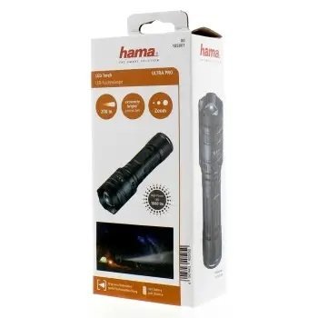 Ліхтар Hama Ultra Pro LED Torch L1000 Black (00185801)