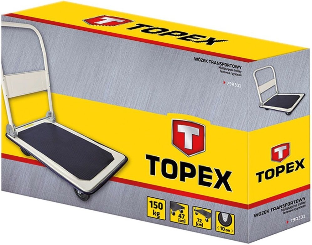 Тележка грузовая TOPEX до 150 кг (79R301)