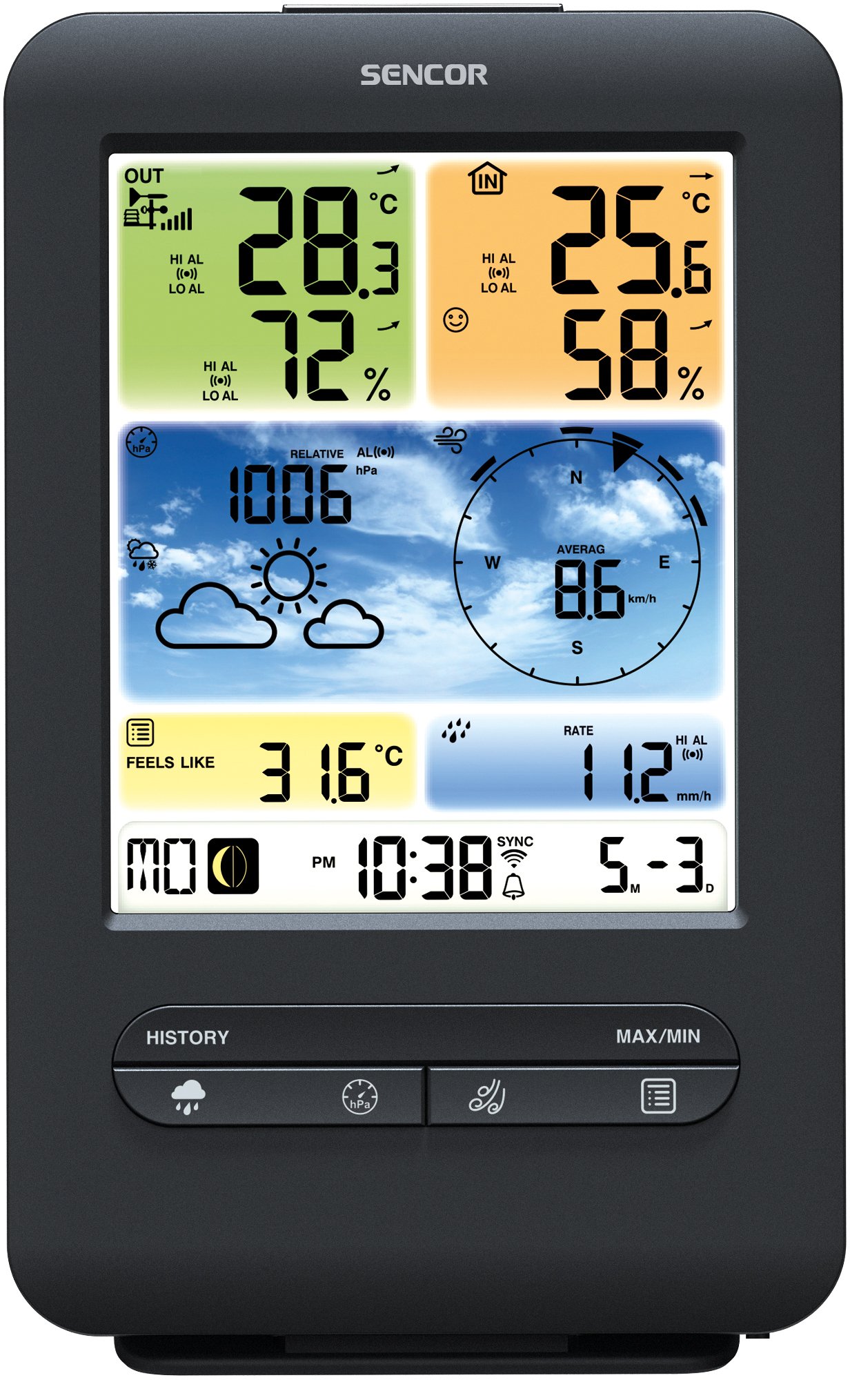 Метеостанція Sencor SWS 9898 WiFi