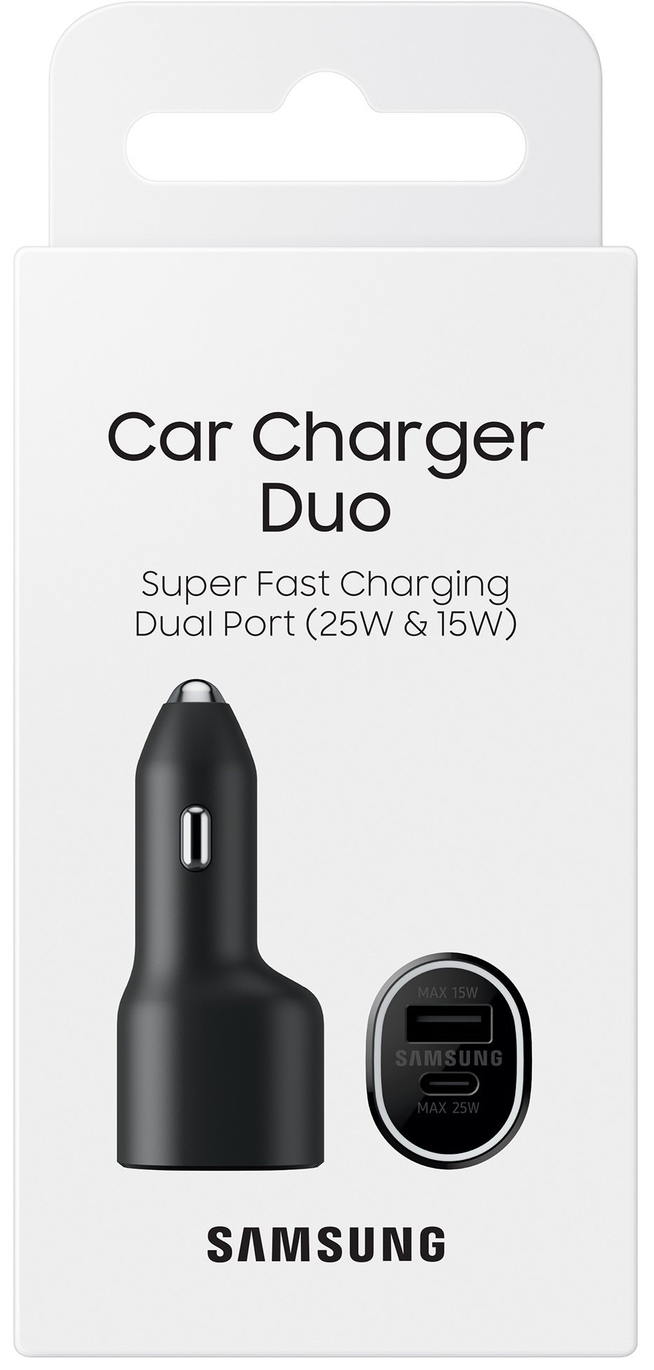 Автомобільний зарядний пристрій Samsung 40W Car Charger (w/o Cable) Black (EP-L4020NBEGRU)