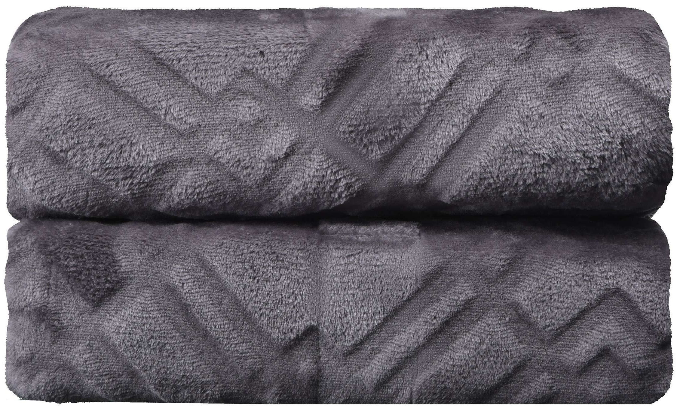 Плед Ardesto Embossed Серый 160Х200См (ART0303EB)