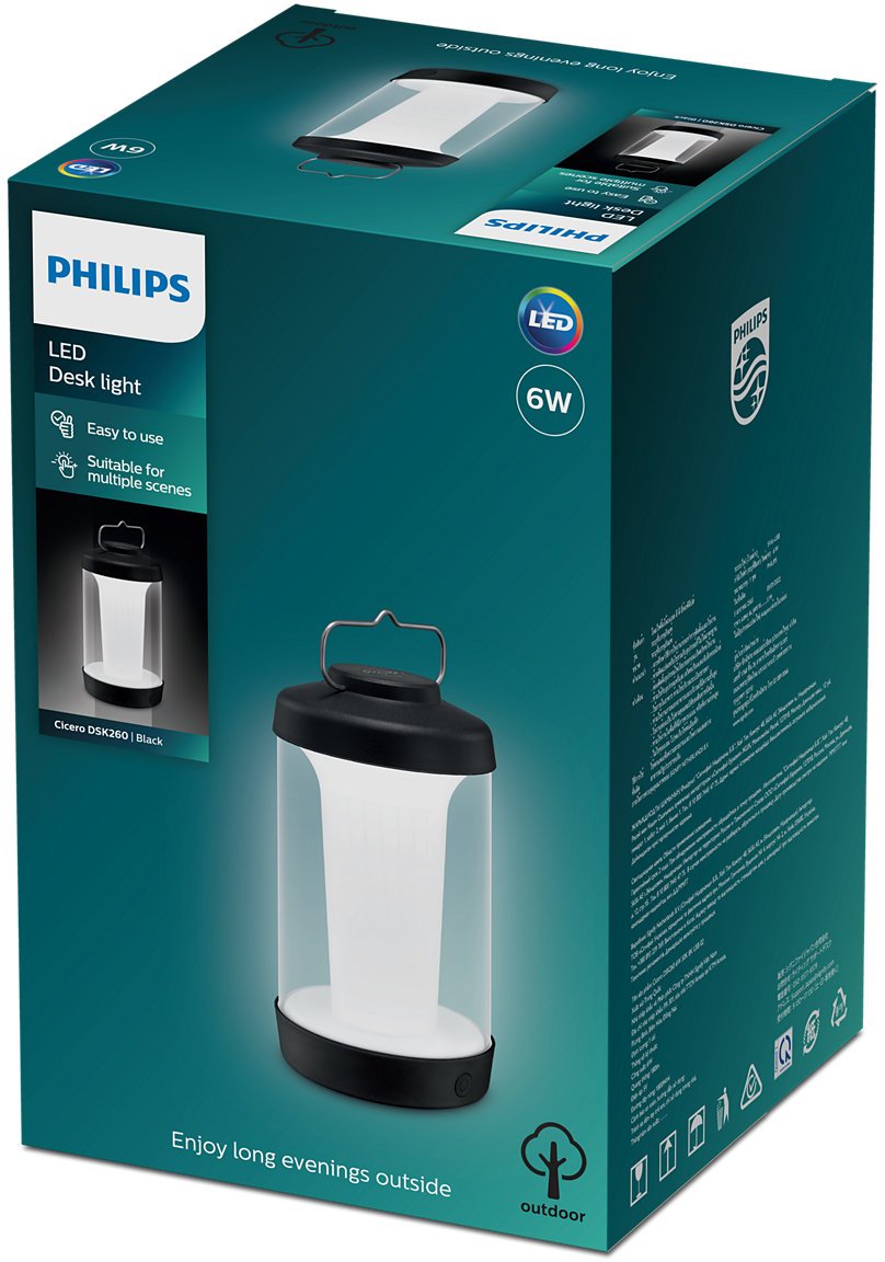 Кемпінговий ліхтар Philips LED Camping luminaire Cicero (929003241607)