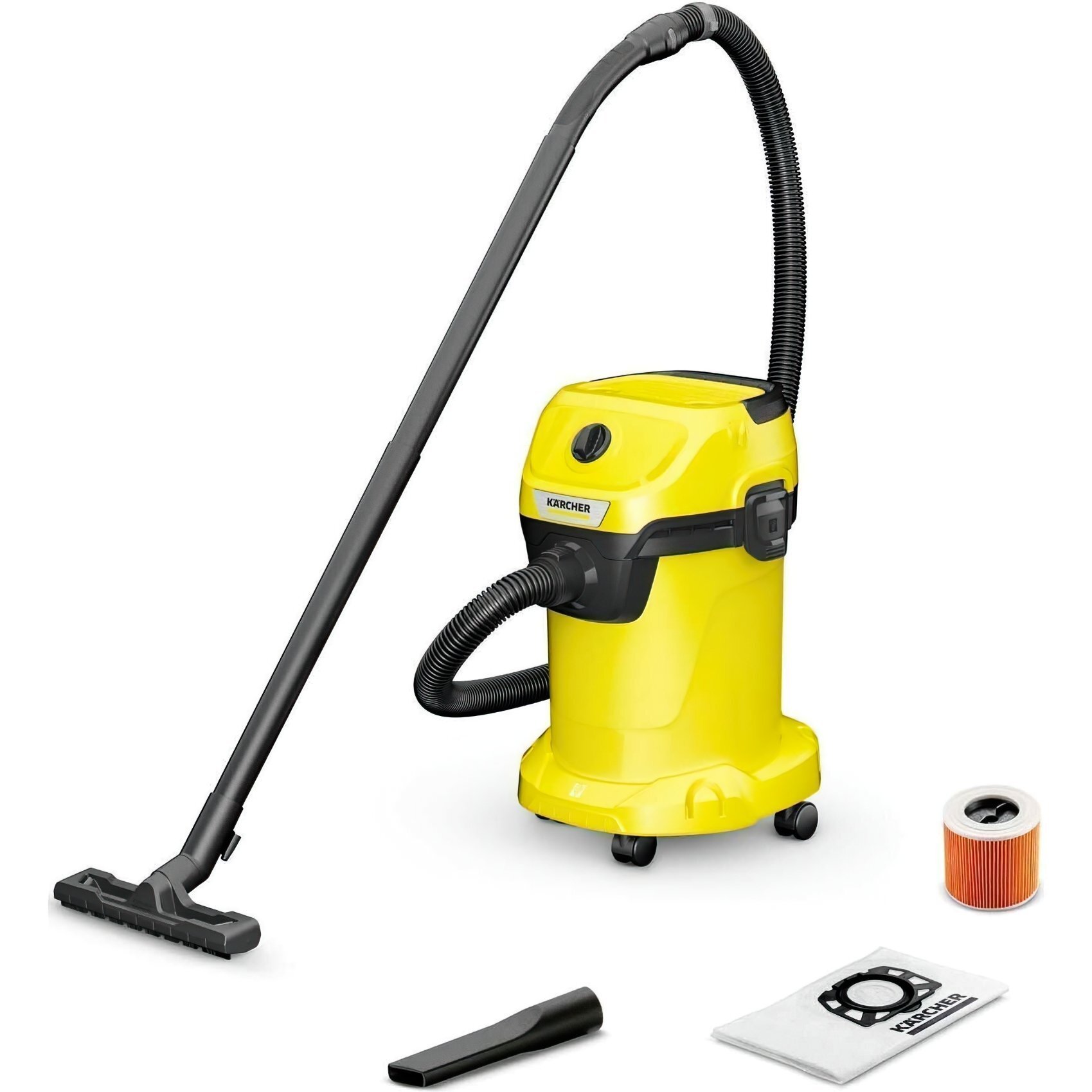 Пылесос Karcher WD 3 V-19/6/20 (1.628-123.0)