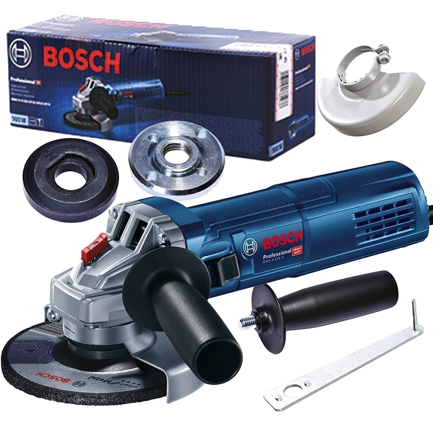 Кутова шліфмашина Bosch GWS 9-125 S (0.601.396.102)