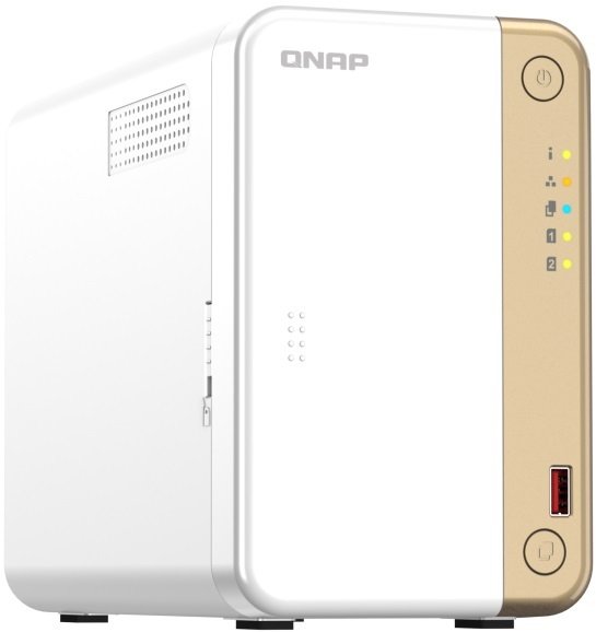 Сетевое хранилище QNAP TS-262-4G (2.5GbE, HDMI, USB 3.2 Gen2)