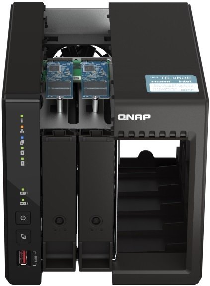 Мережеве сховище QNAP TS-253E-8G (2.5GbE, HDMI, USB 3.2 Gen2)