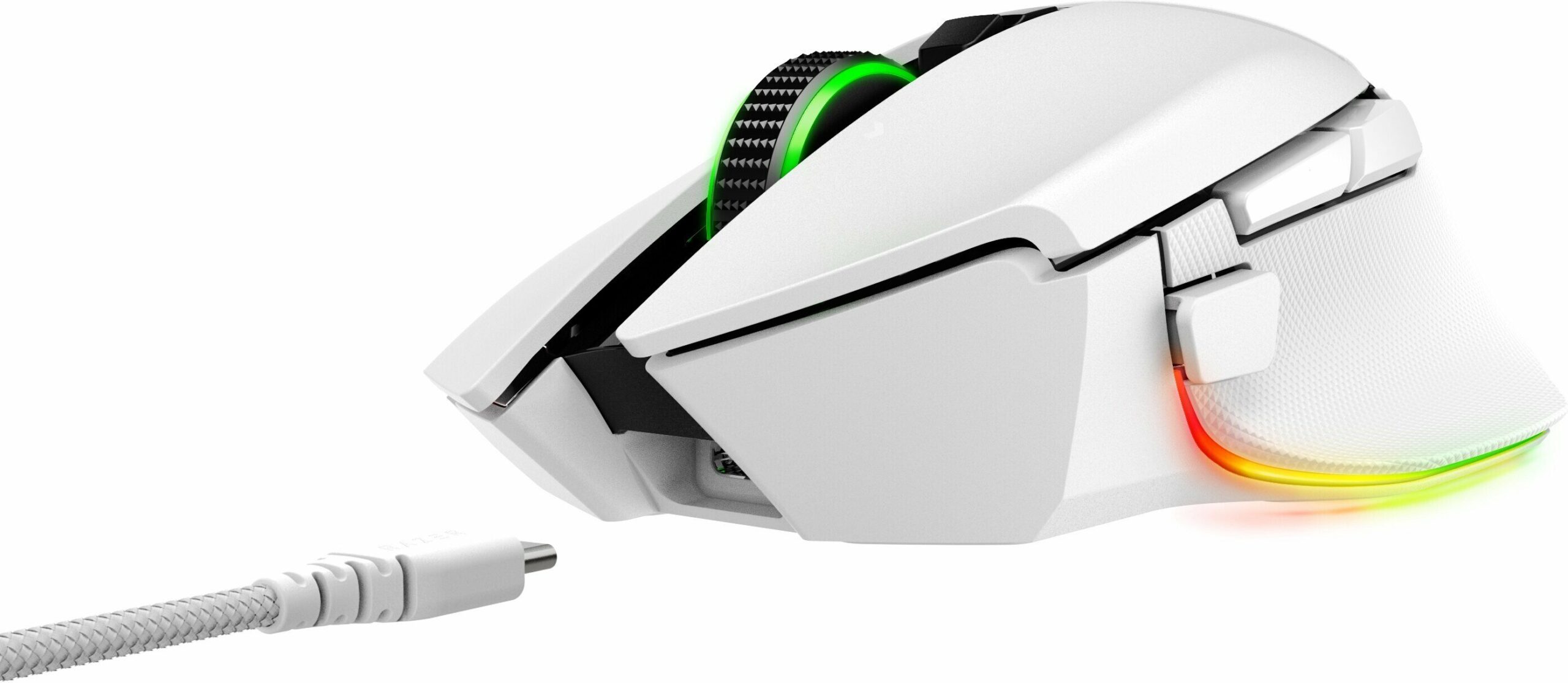 Ігрова миша Razer Basilisk V3 Pro Wireless White (RZ01-04620200-R3G1)