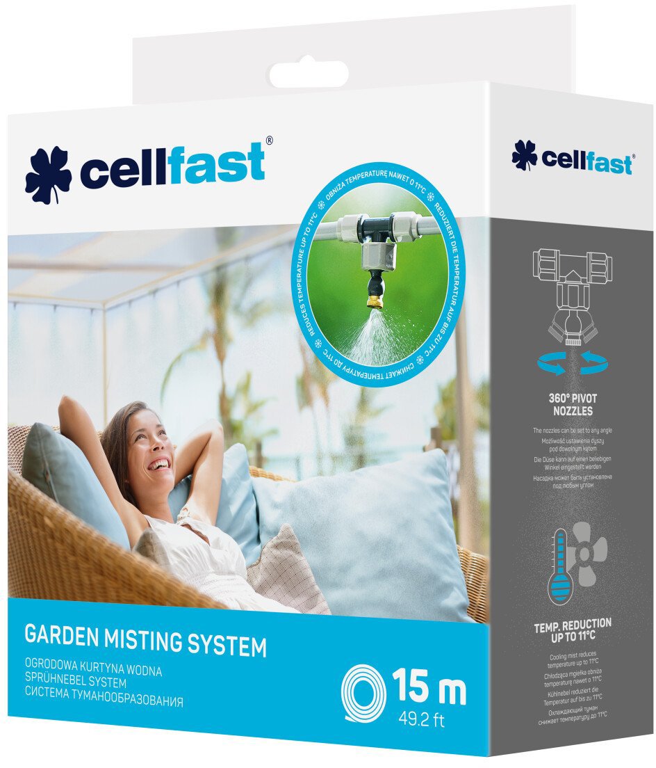 Система туманообразования Cellfast, шланг 15м (52-271)