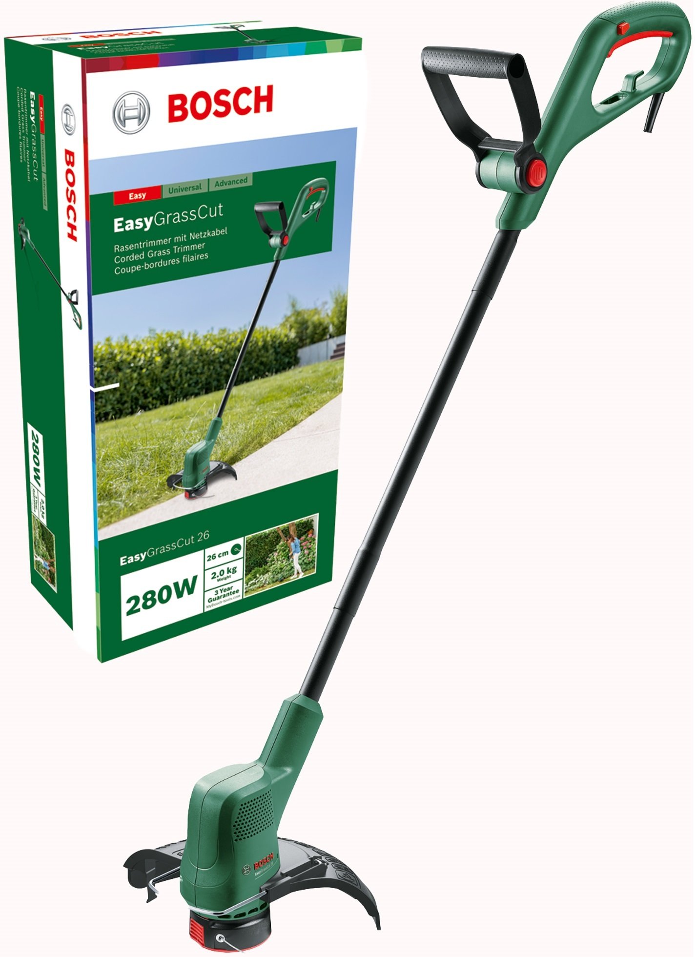 Триммер садовый электрический Bosch EasyGrassCut 26 (0.600.8C1.J01)