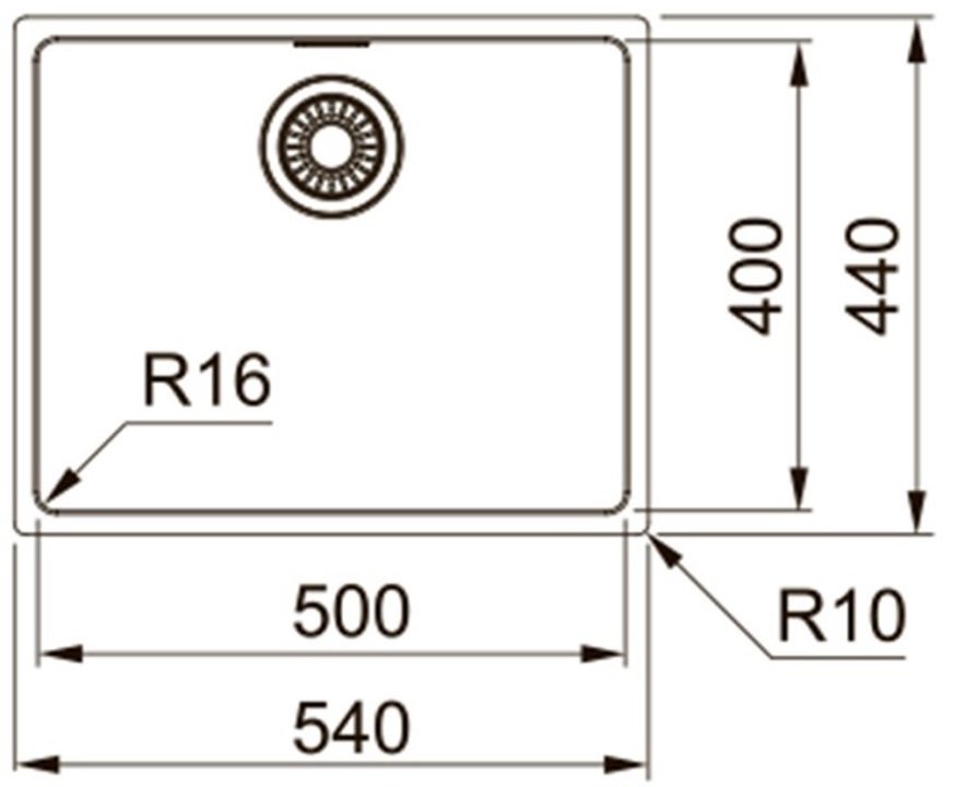 Кухонна мийка Franke Maris MRX 210-50 (127.0598.747)