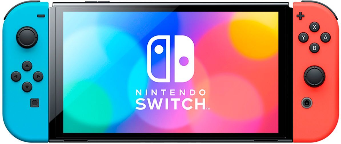 Ігрова консоль Nintendo Switch OLED (червоний/синій)