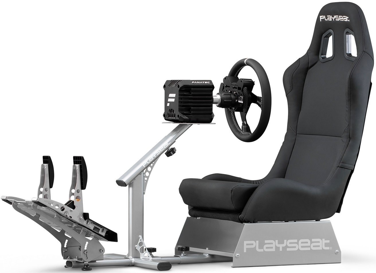 Кокпіт з кріпленням для керма та педалей Playseat Evolution Black (REM.00004)