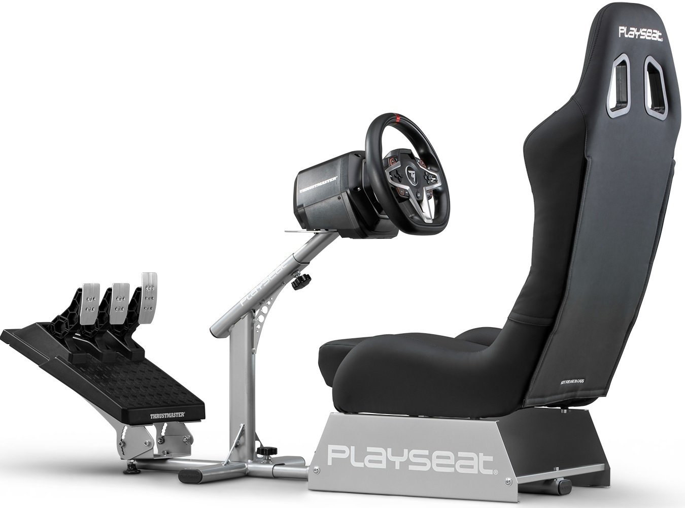 Кокпіт з кріпленням для керма та педалей Playseat Evolution Black (REM.00004)