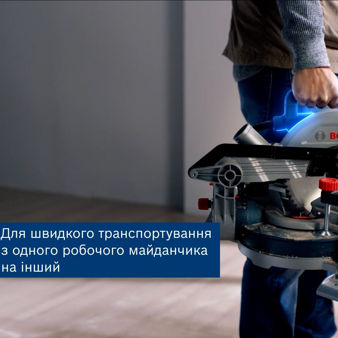 Пила торцовочная Bosch GCM 216 (0601B33000)