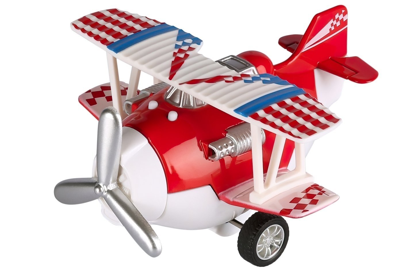 Літак металевий інерційний Same Toy Aircraft червоний (SY8013AUt-3)