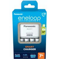 Зарядний пристрій Panasonic Advanced Charger+ Акумулятор Eneloop NI-MH AA 2000 мАг, 4 шт. (K-KJ17MCD40E)