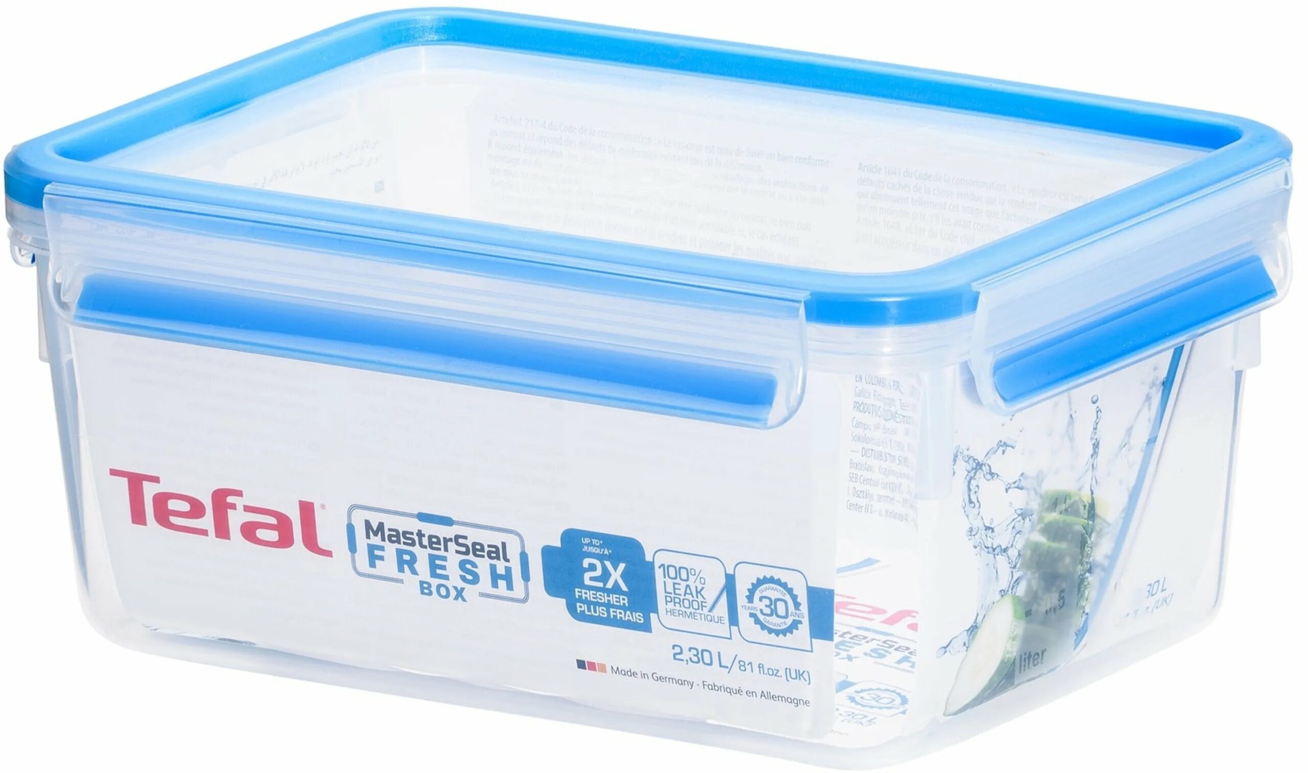 Контейнер Tefal MASTERSEAL FRESH 2.30 л, пластик (K3021512)