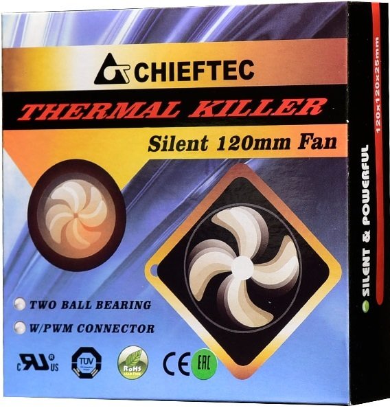 Вентилятор для корпуса CHIEFTEC Thermal Killer AF-1225PWM (AF-1225PWM)