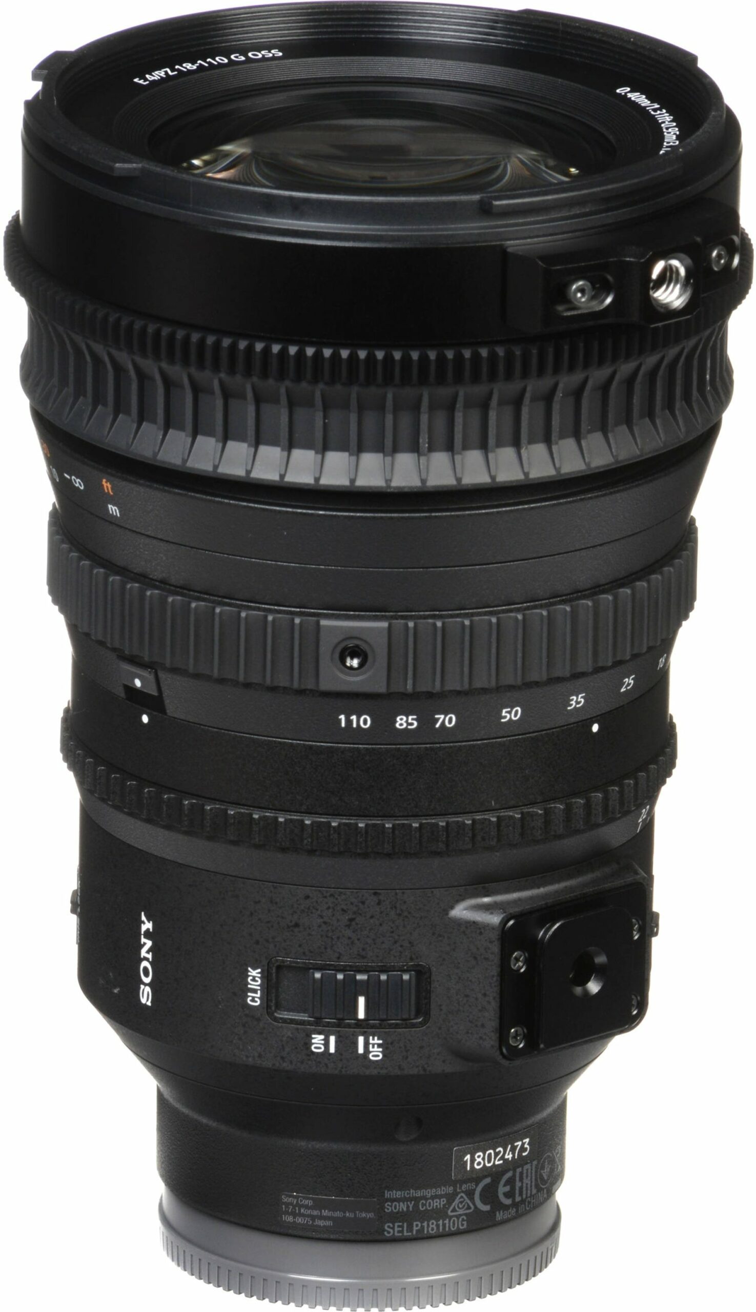 Об'єктив SONY E PZ 18-110 mm f/4.0 G OSS (SELP18110G.SYX)