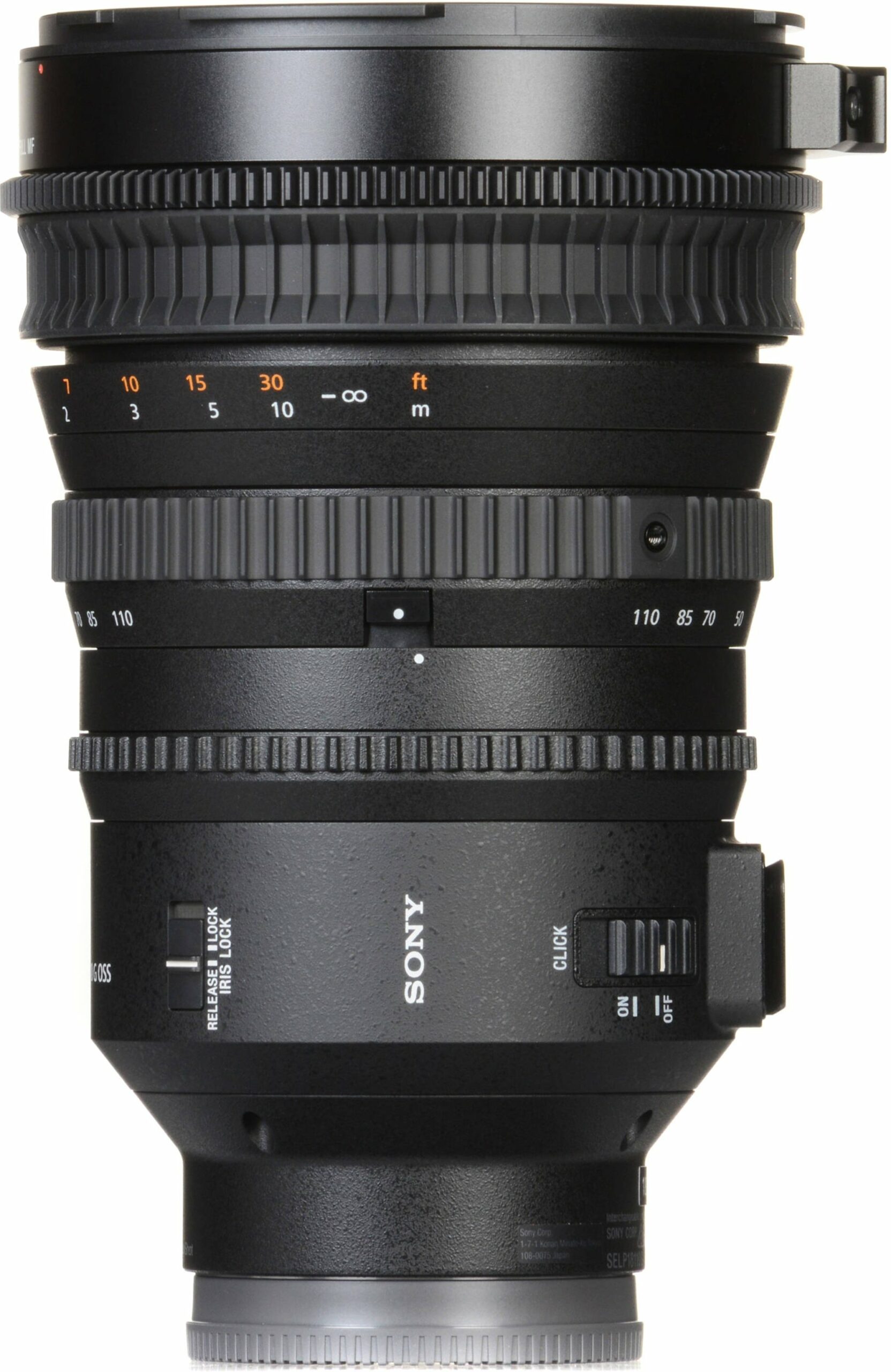 Об'єктив SONY E PZ 18-110 mm f/4.0 G OSS (SELP18110G.SYX)