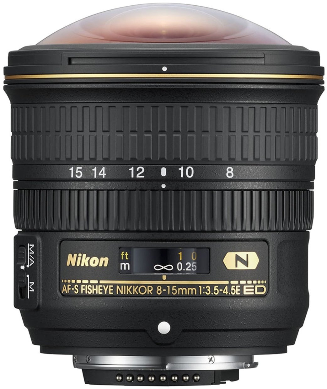 Объектив Nikon AF-S 8-15 мм f/3.5-4.5E ED FISHEYE (JAA831DA)