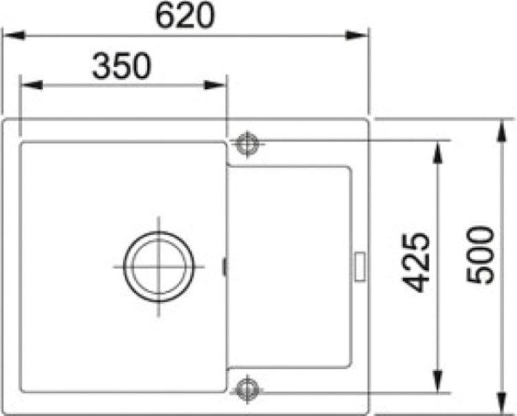 Кухонна мийка Franke MRG 611-62 онікс (114.0381.006)