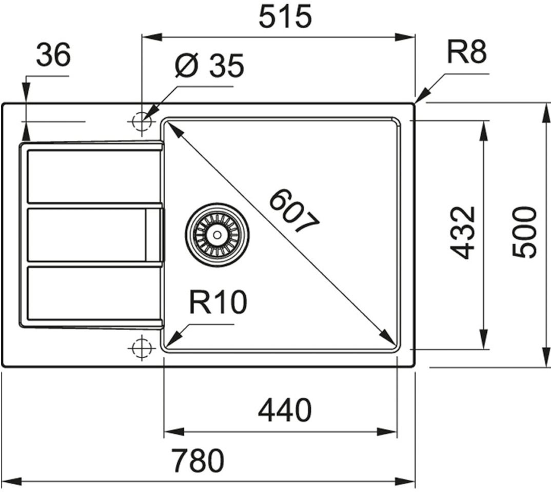 Кухонная мойка Franke Sirius 2.0 (143.0621.339)