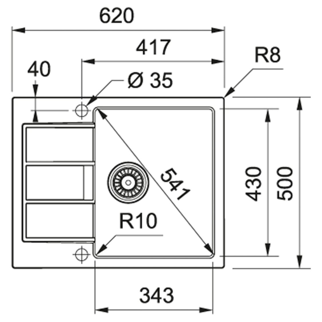 Кухонні мийки Franke Sirius S2D (143.0627.382)