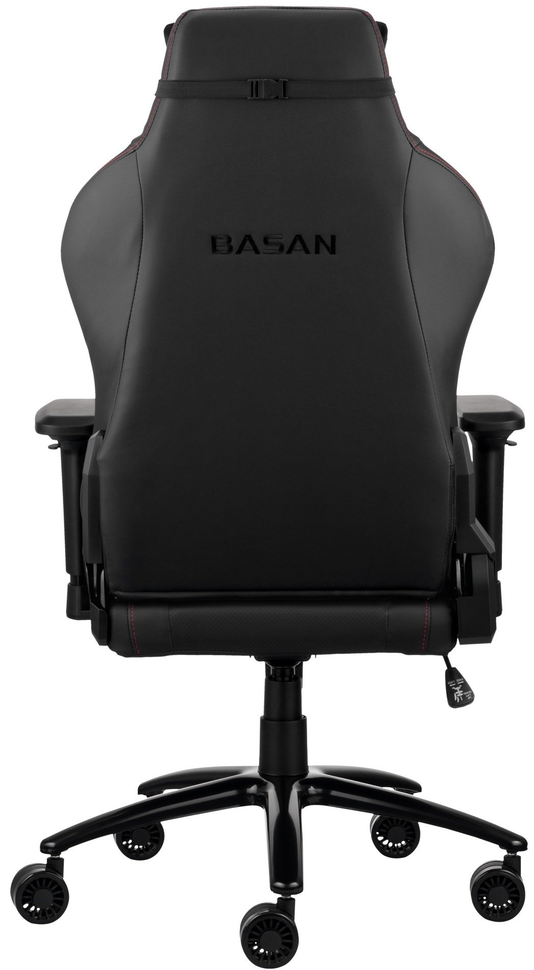 Крісло ігрове 2E Gaming BASAN II Black/Red