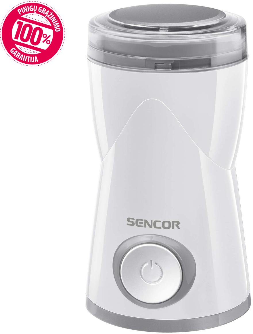 Кофемолка электрическая Sencor SCG1050WH