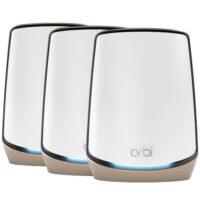 Система WiFi-Mesh NETGEAR Orbi RBK863S AX6000, 3мод, білий (RBK863S-100EUS)