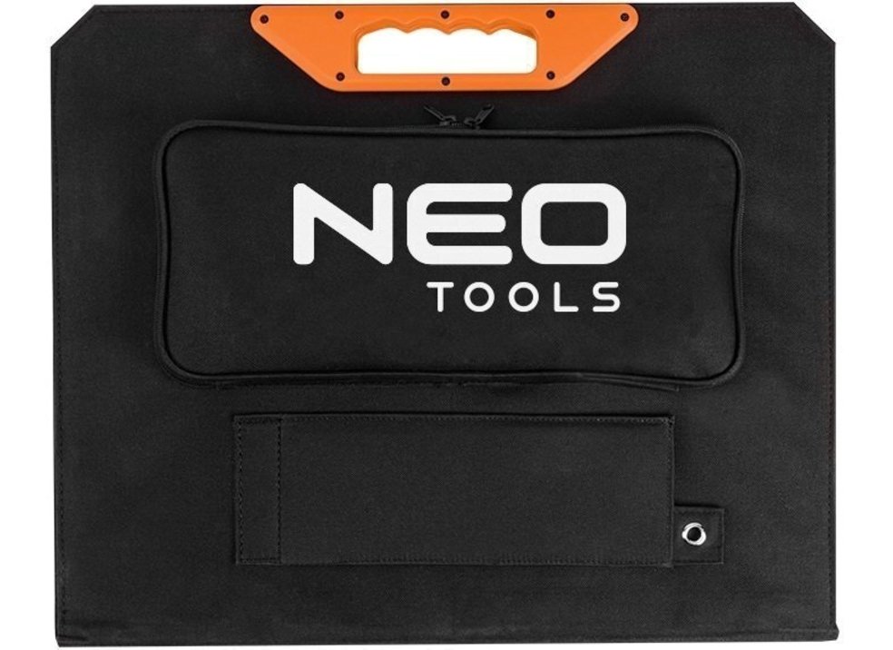 Портативний зарядний пристрій Neo Tools сонячна панель, 140Вт, USB-C та 2xUSB (90-142)