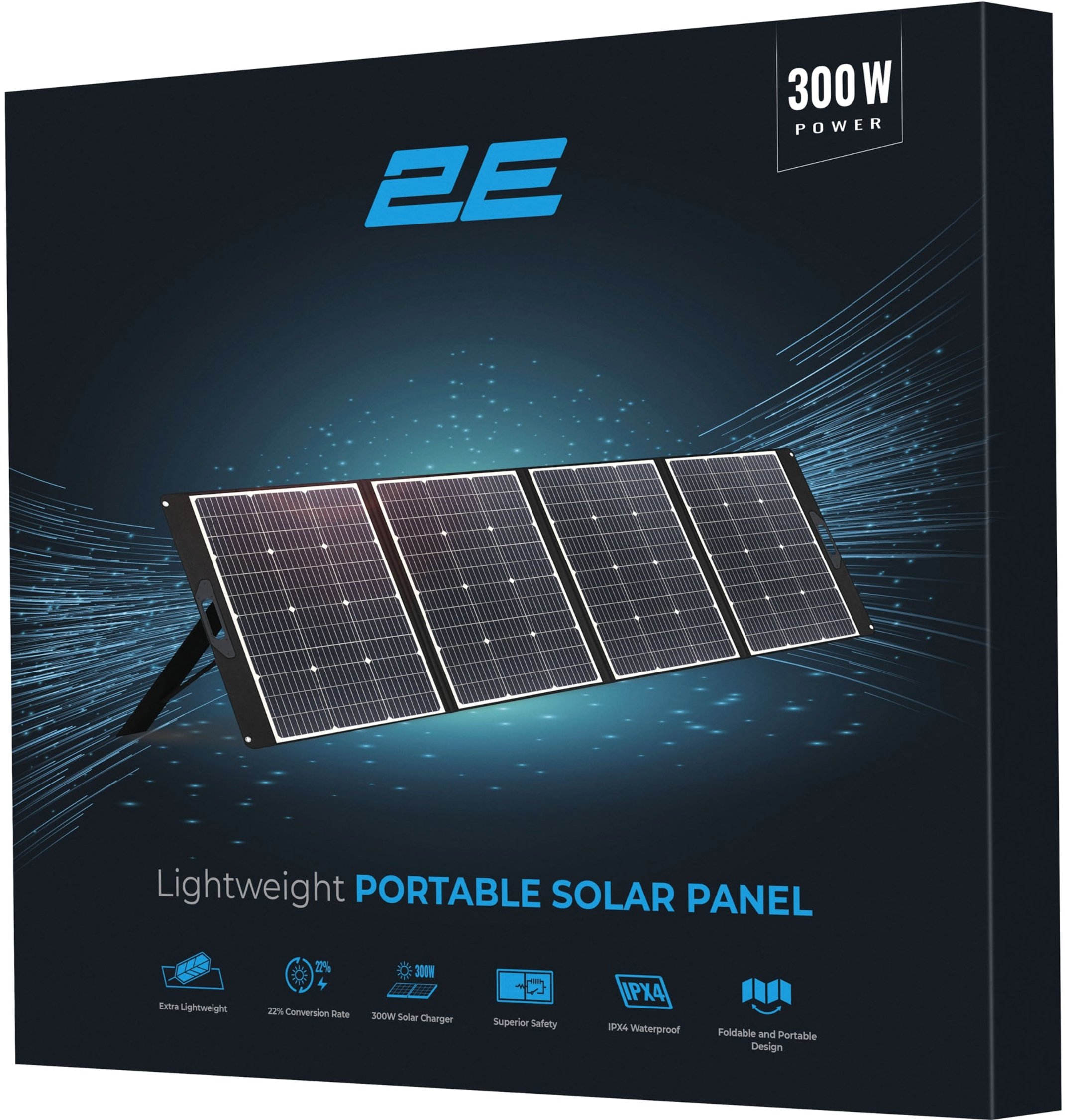 Портативна сонячна панель 2E 300W (2E-PSPLW300)