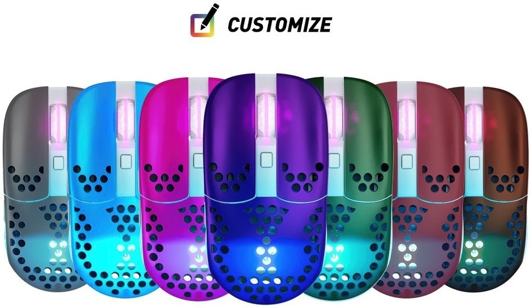 Миша Xtrfy MZ1 RGB WL, White (MZ1W-RGB-WHITE)