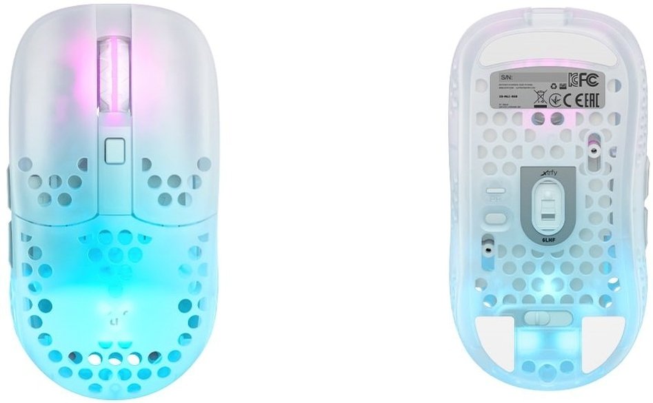 Миша Xtrfy MZ1 RGB WL, White (MZ1W-RGB-WHITE)