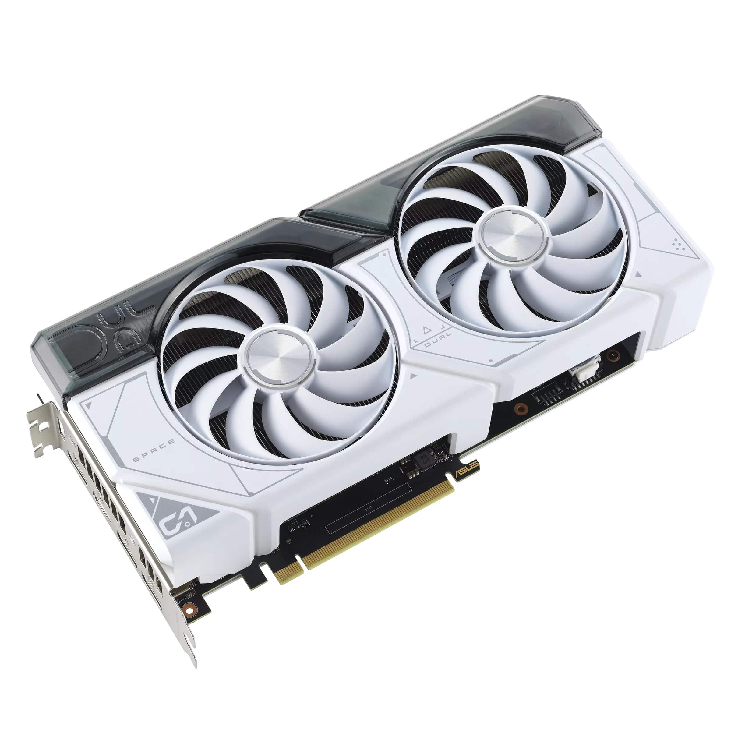 Відеокарта ASUS GeForce RTX 4070 12GB GDDR6X DUAL-RTX4070-O12G-WHITE (90YV0IZ4-M0NA00)