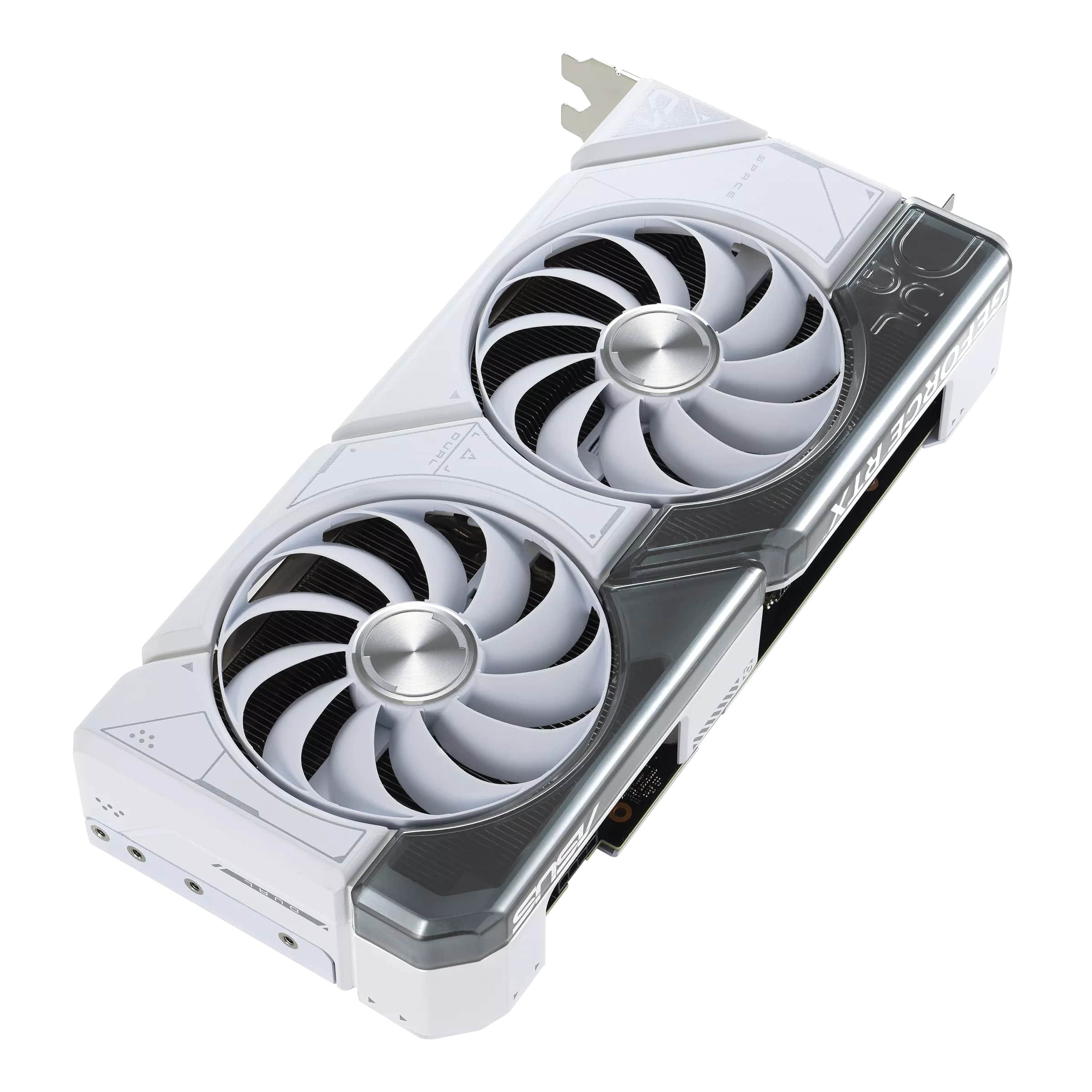 Відеокарта ASUS GeForce RTX 4070 12GB GDDR6X DUAL-RTX4070-O12G-WHITE (90YV0IZ4-M0NA00)