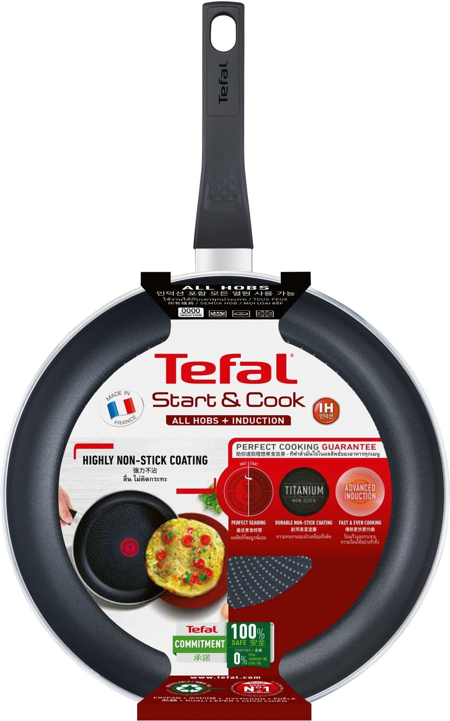 Сковорода Tefal Start&Cook, 26см (C2720553)