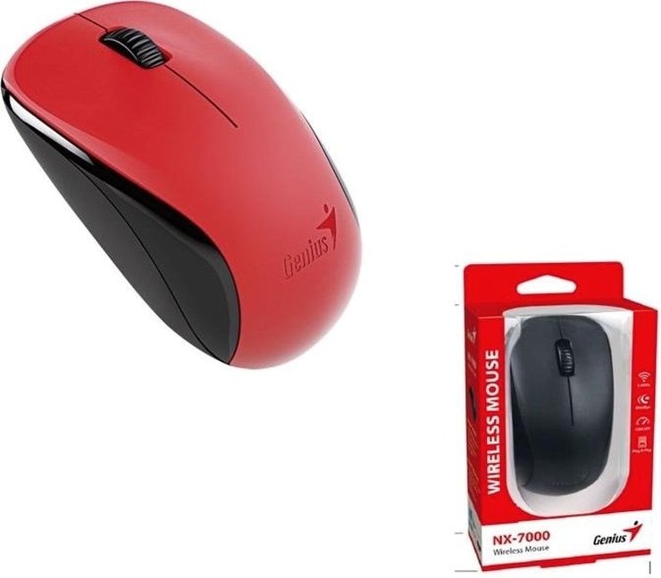 Миша Genius NX-7000 WL Red (31030027403)